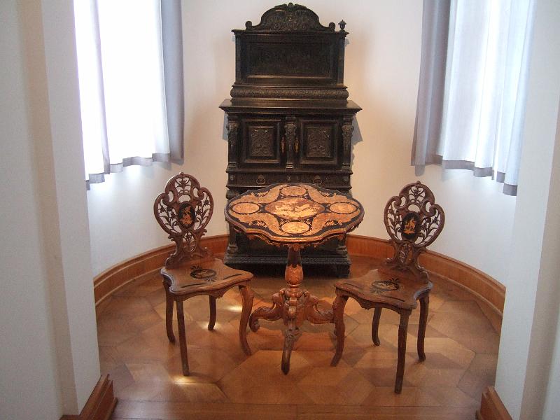 2009-08- (458).JPG - Ein gemütliches Erkerzimmer für Besprechungen zu Zweit